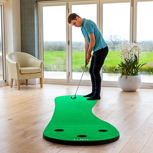 FORB Golf Puttingmatte für zu Hause - Golf Übungsmatte - Golf Puttingmatte (3,7m) von FORB