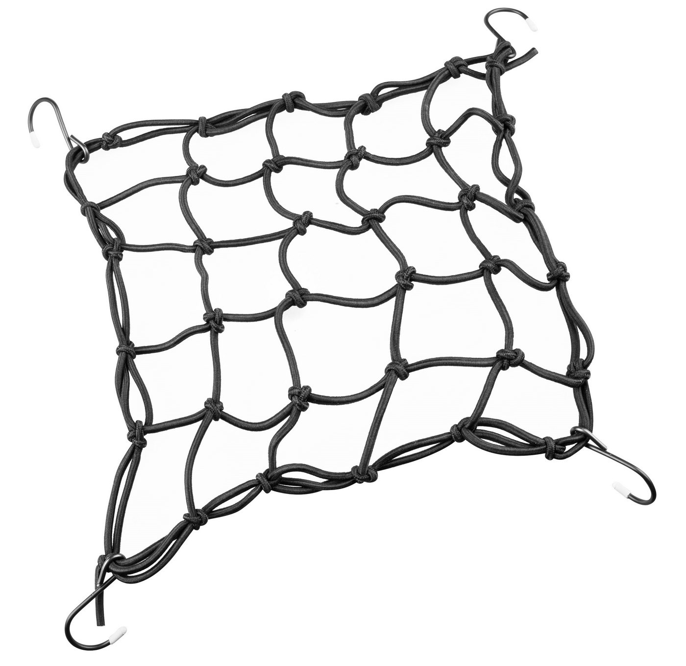 FORCE Fahrrad-Gepäckträger elastische Bänder Netz", 25 x 25 cm, schwarz" von FORCE