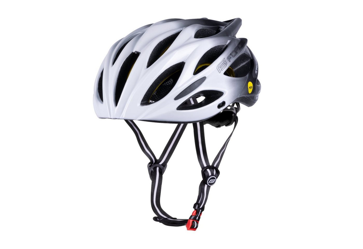 FORCE Fahrradhelm FORCE Helm BULL HUE MIPS weiß-schwarz L-XL von FORCE