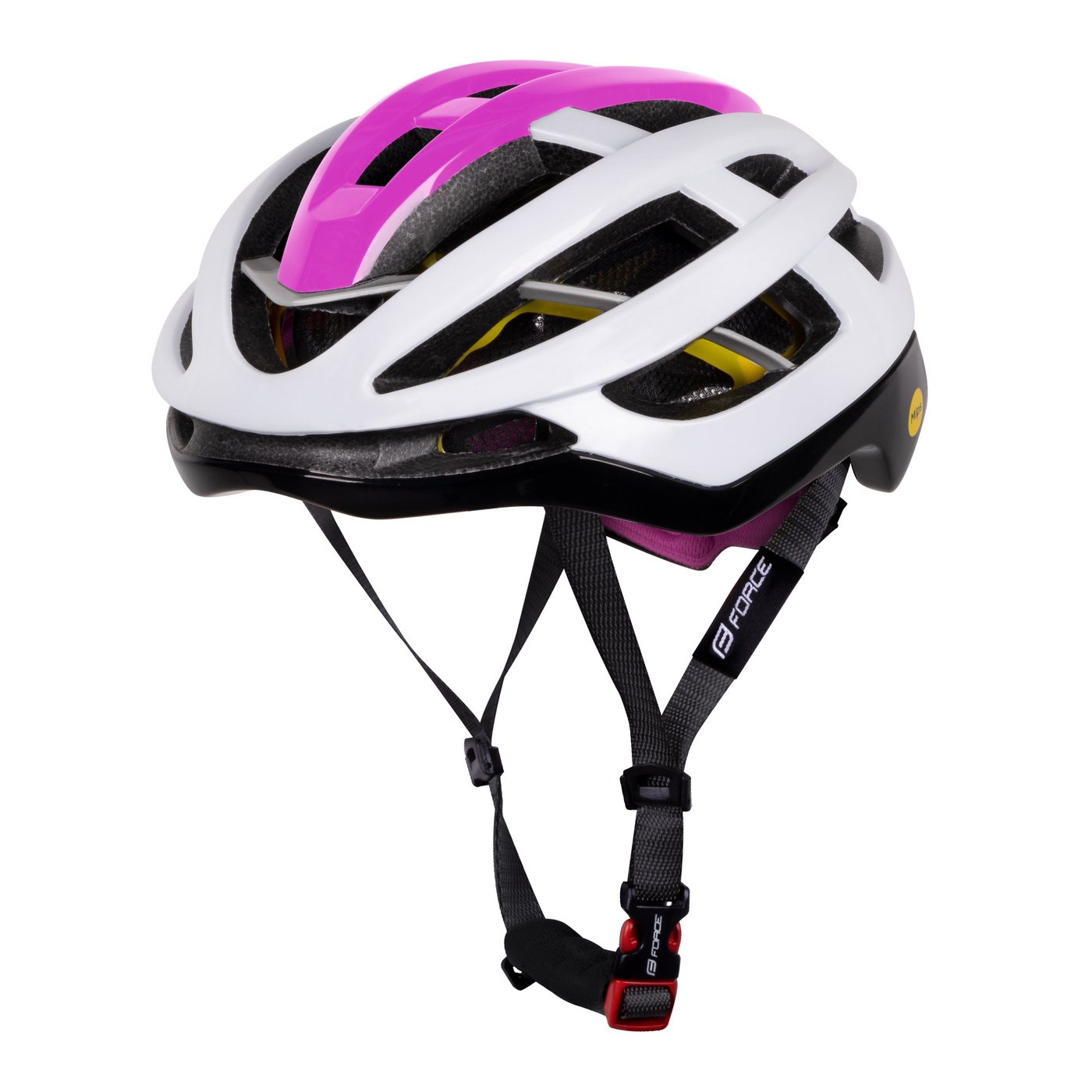 FORCE Fahrradhelm FORCE Helm LYNX MIPS white-pink S-M von FORCE
