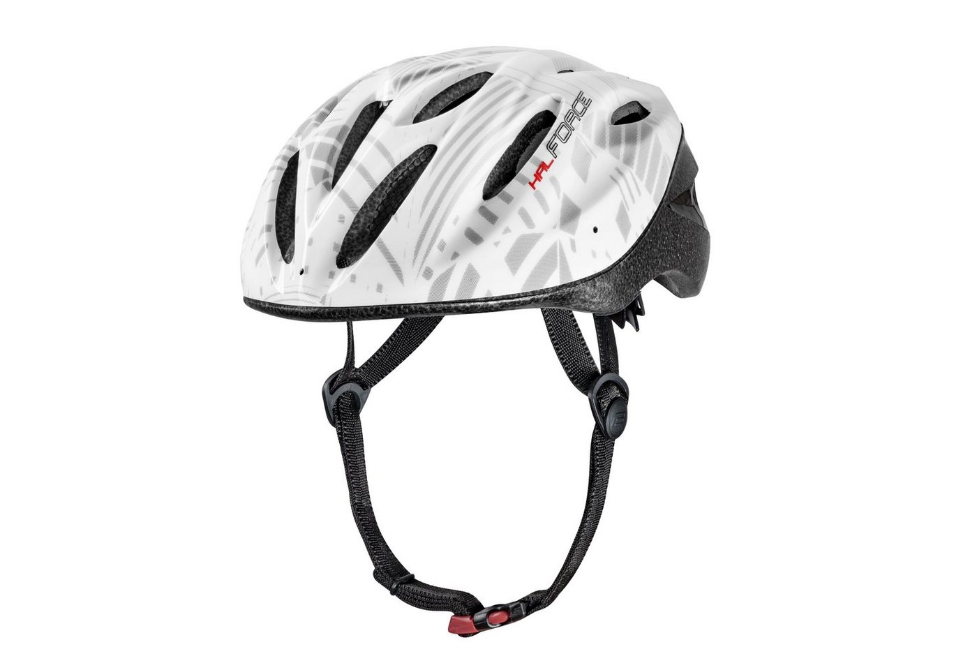 FORCE Fahrradhelm Helm FORCE HAL white XS-S von FORCE