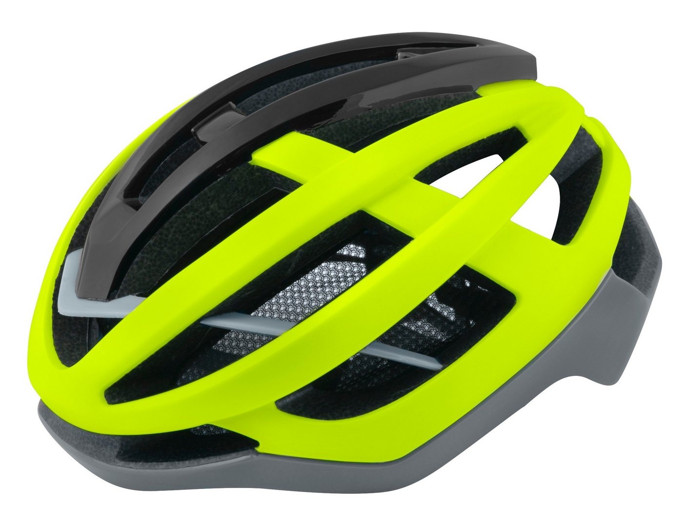 FORCE Fahrradhelm Helm FORCE LYNX fluo-grau Gr S-M von FORCE