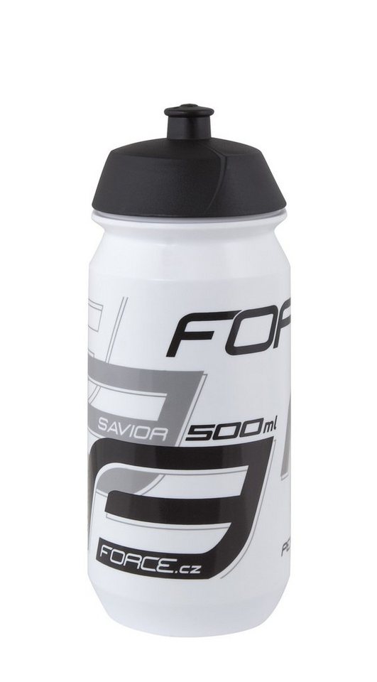 FORCE Trinkflasche Flasche FORCE SAVIOR 0.5 l weiss-schwarz-grau von FORCE