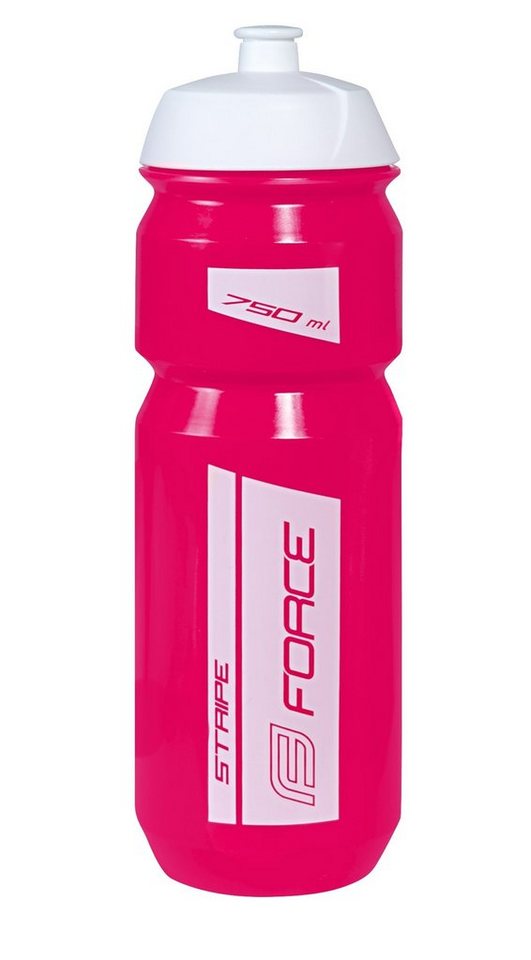 FORCE Trinkflasche Flasche FORCE STRIPE 0,75 l pink von FORCE