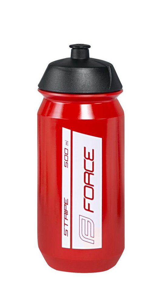 FORCE Trinkflasche Flasche FORCE STRIPE 0.5 l. rot von FORCE