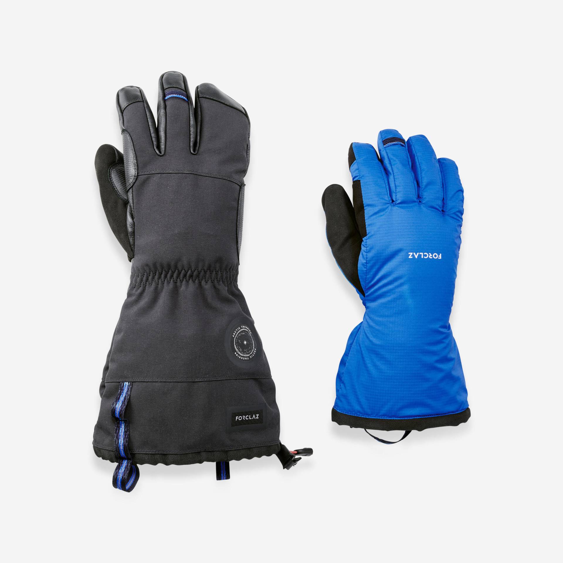 2-in-1-Handschuhe Erwachsene extra warm bis -20 °C - Arctic900 von FORCLAZ