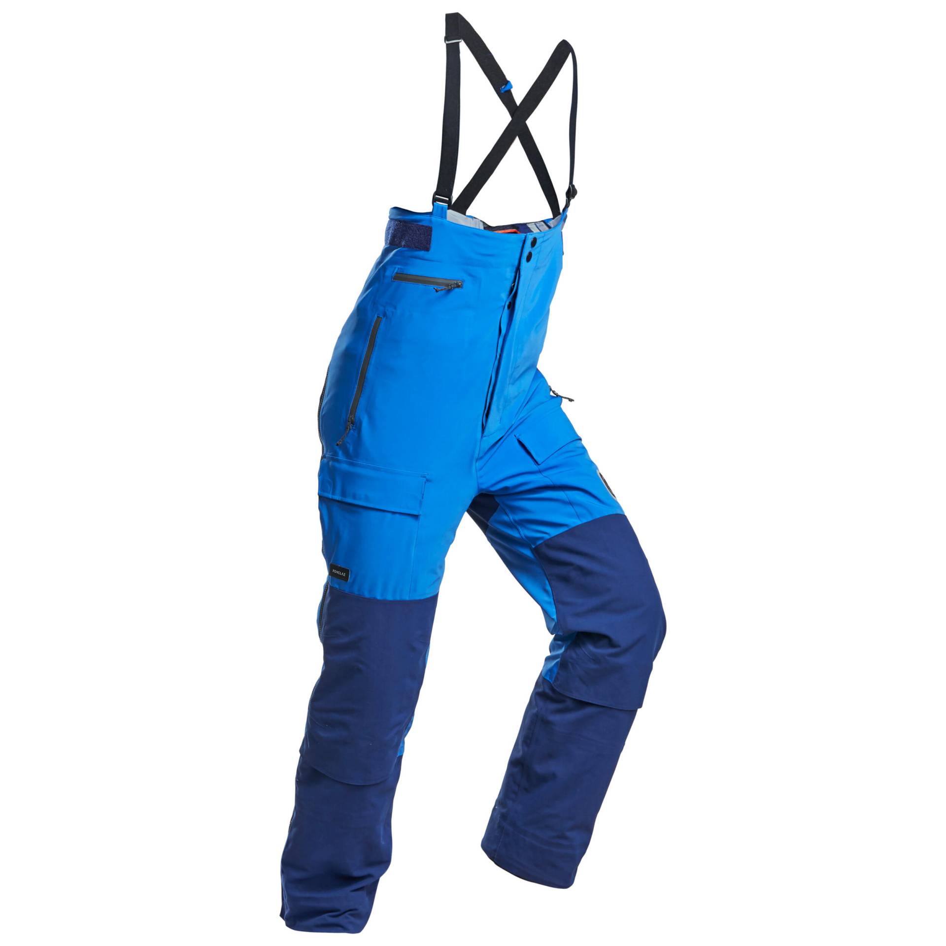 3-in-1-Trägerhose unisex Trekking warm wasserdicht - Arctic 900 von FORCLAZ