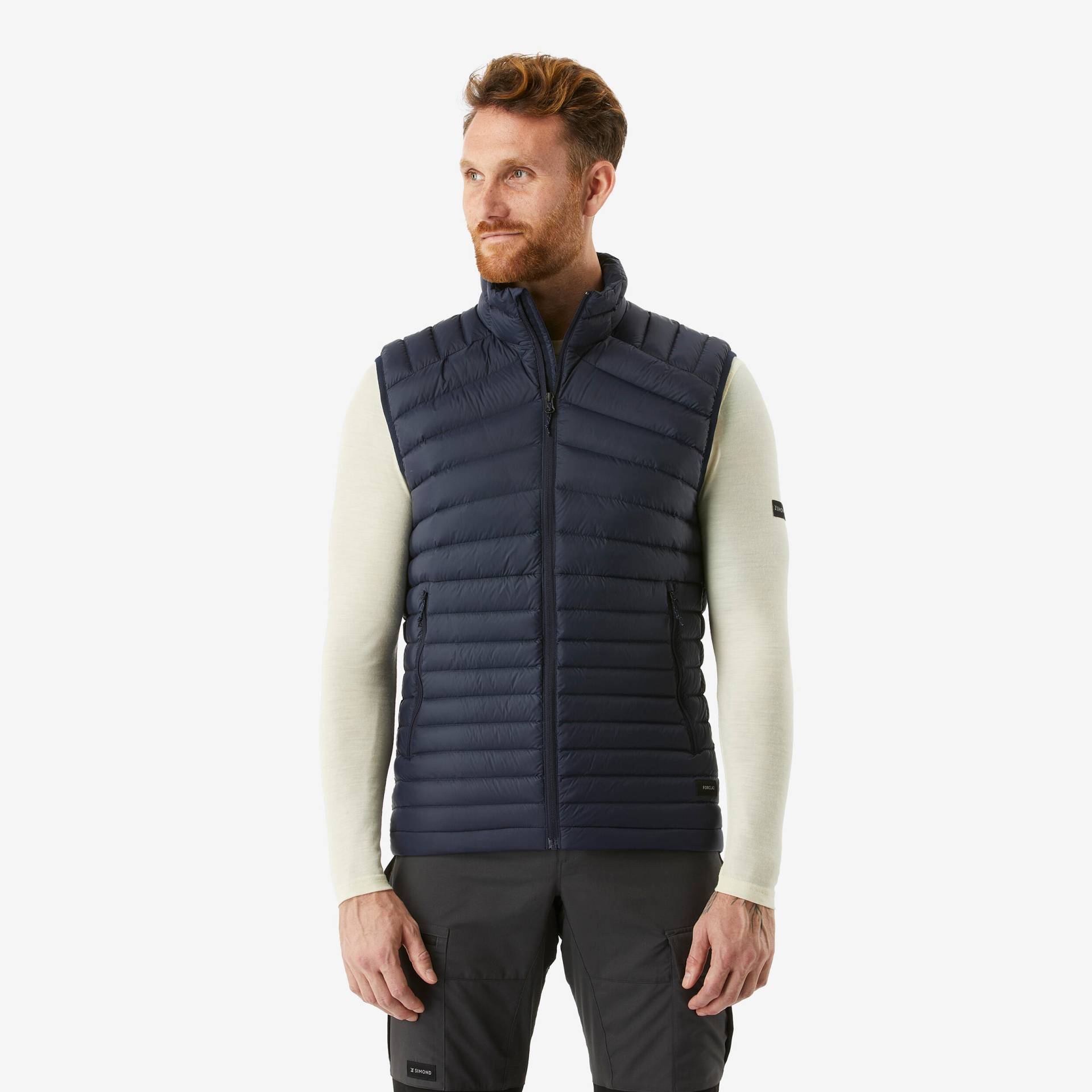 Daunenweste Herren Trekking - MT500 von FORCLAZ