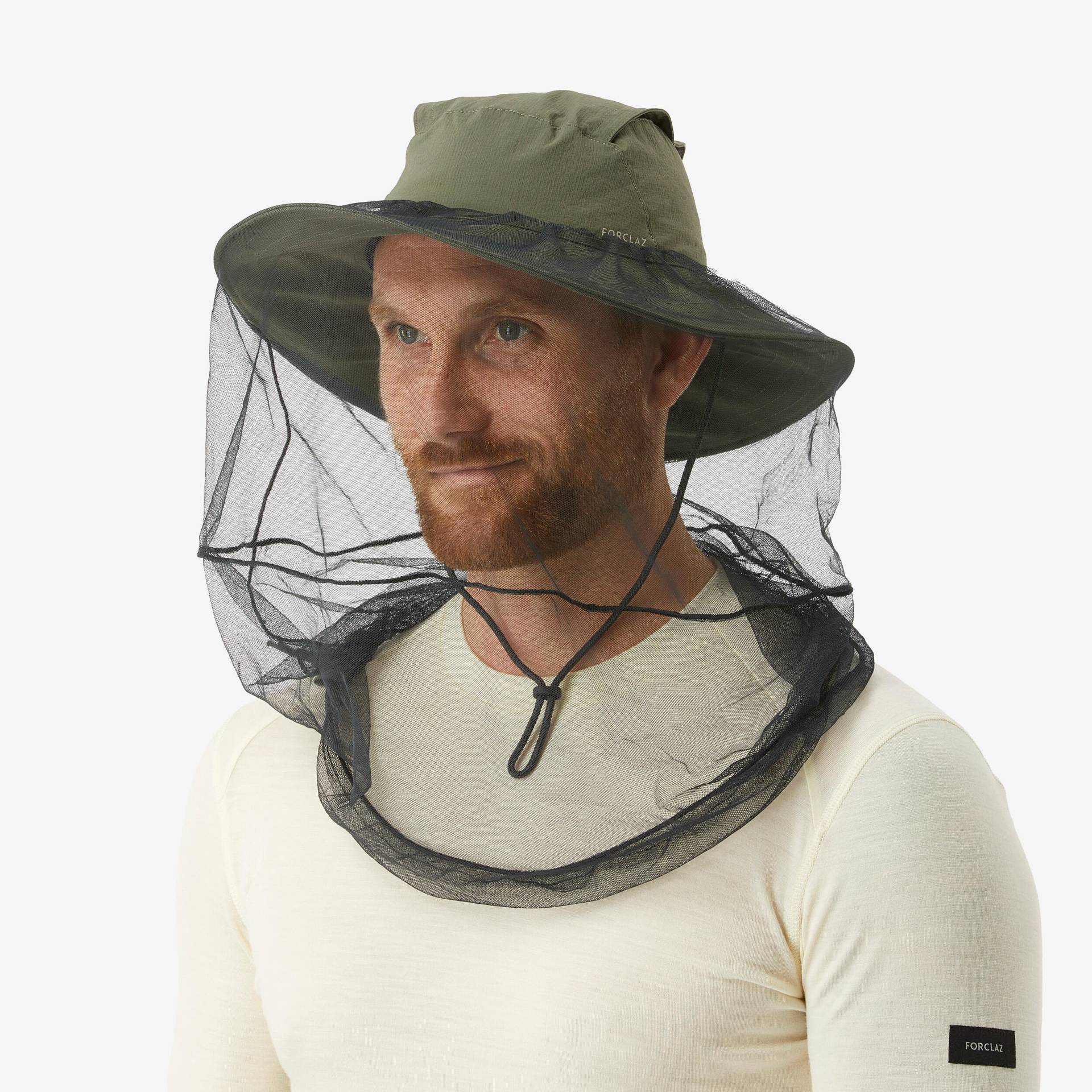 Hut mit Mückenschutz Herren - Tropic900 khaki von FORCLAZ