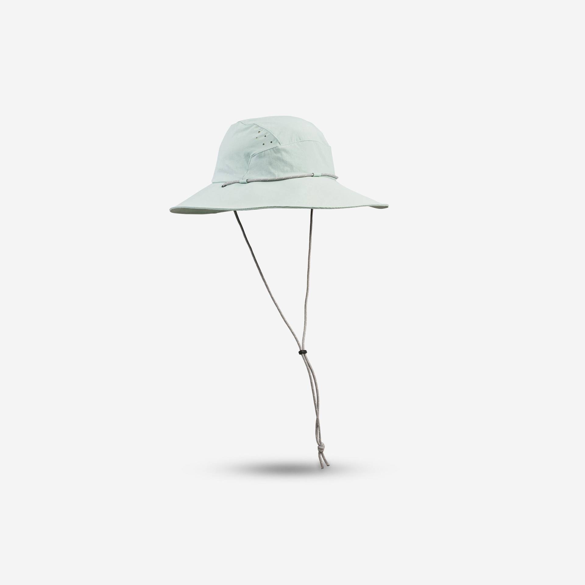 Trekkinghut Damen UV-Schutz - MT500 hellgrün von FORCLAZ
