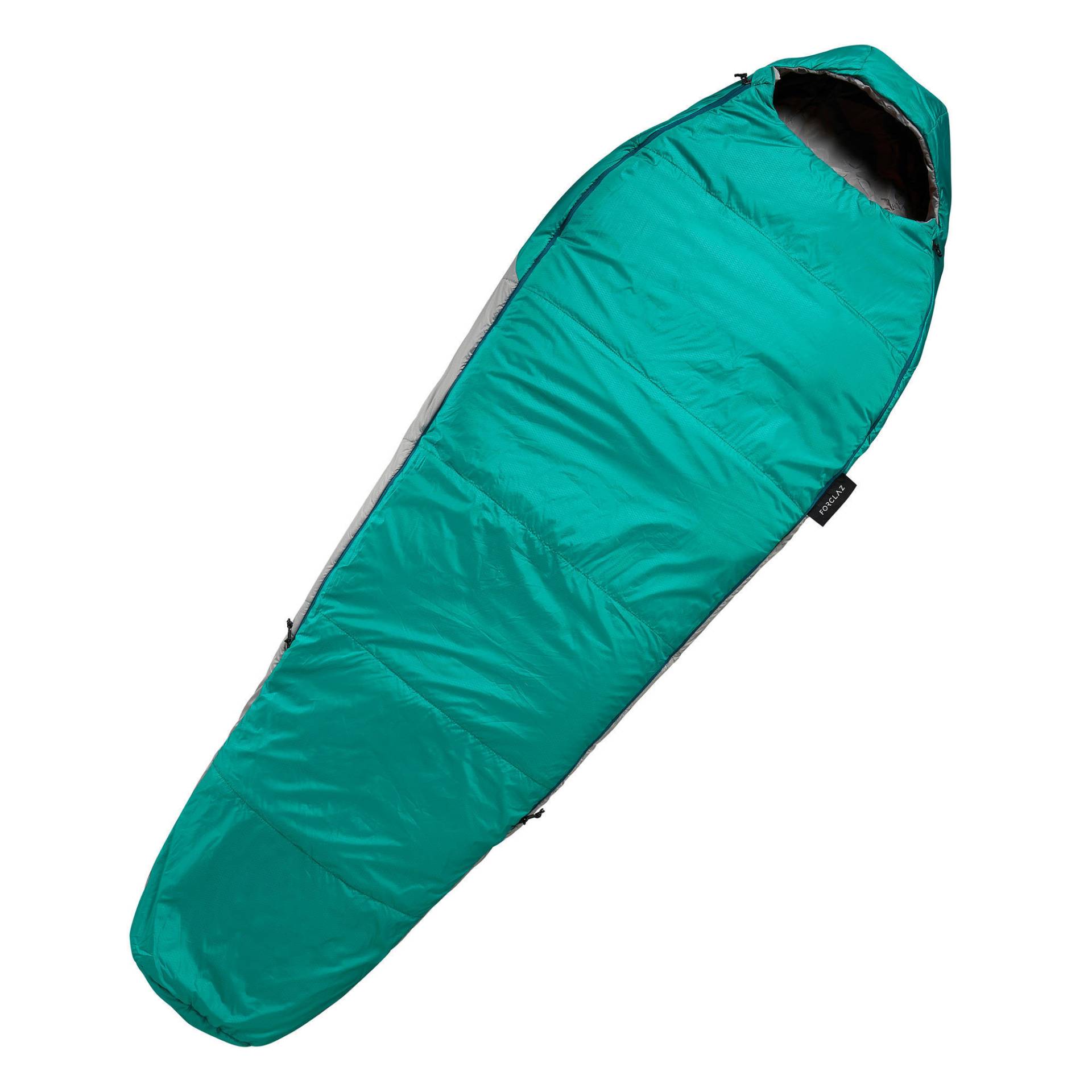 Schlafsack Trekking - MT500 10 °C Kunstfaser von FORCLAZ