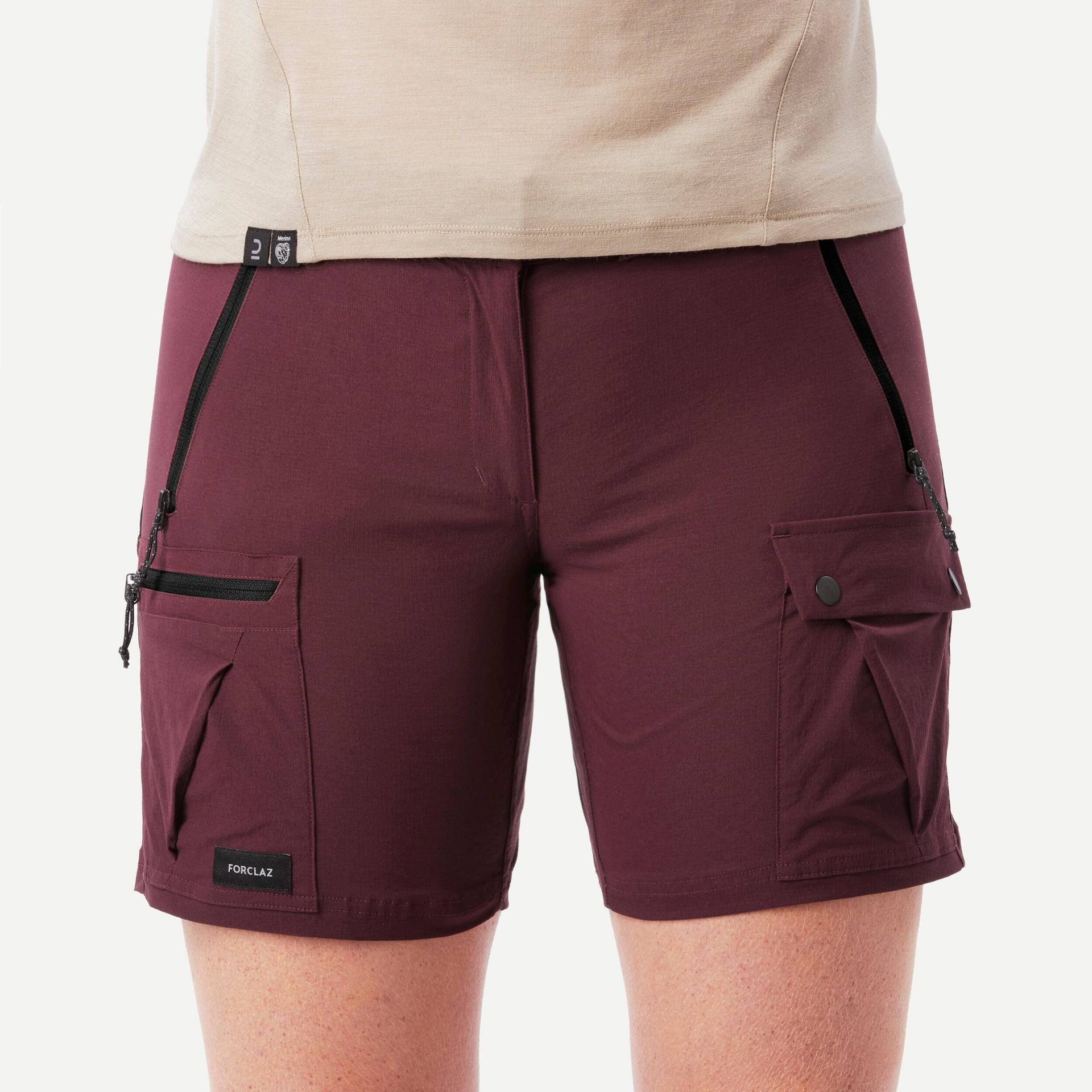 Trekkingshorts Damen - MT500 von FORCLAZ