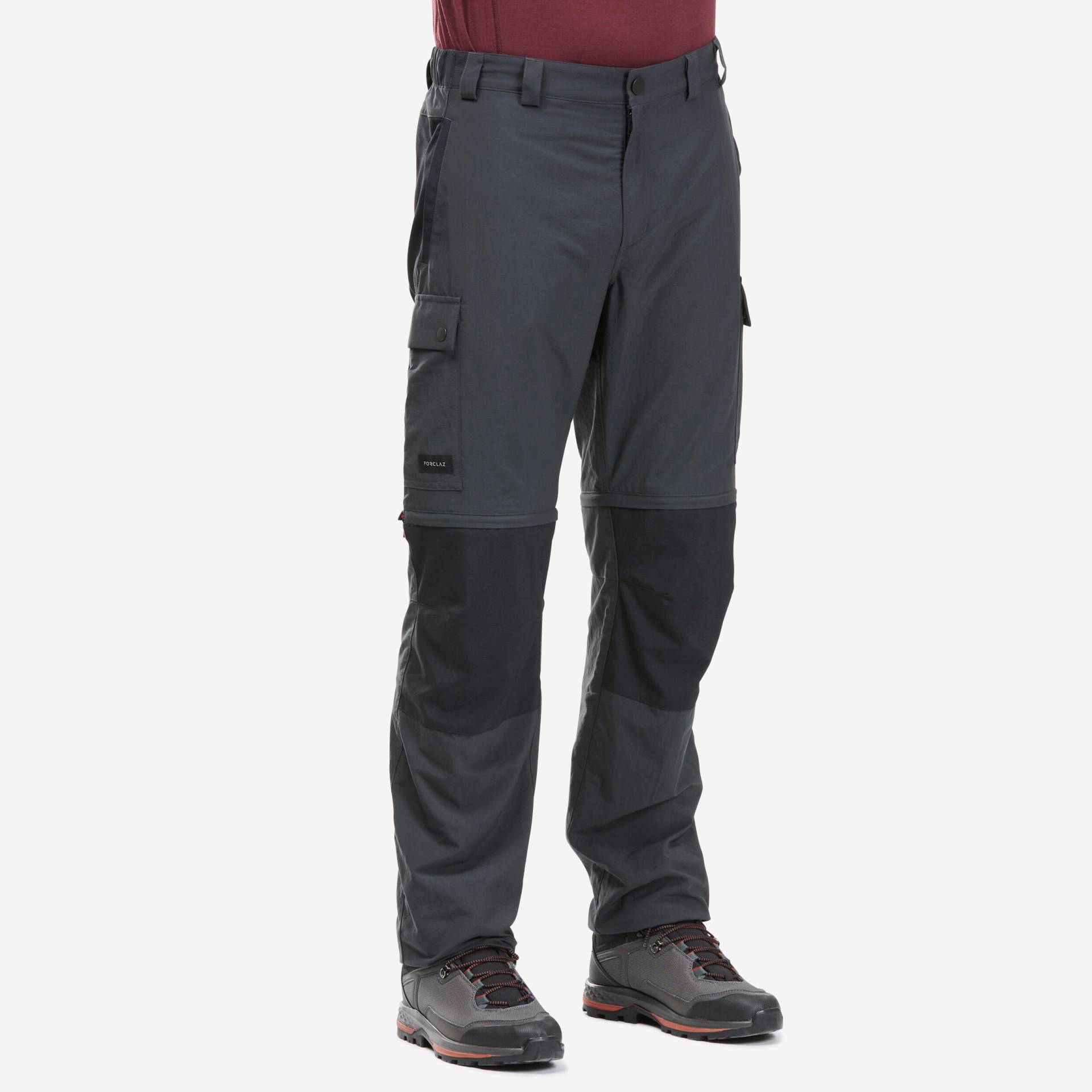 Zip-Off-Hose Herren robust Trekking - MT100 von FORCLAZ
