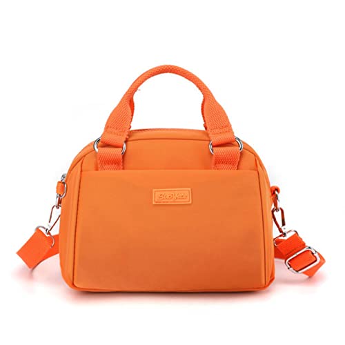 FORKIS Damen-Schultertaschen Damen Kleiner Handtasche Umhängetasche Messengerbeutel Multifunktionaler Außenbeutel-Orange von FORKIS