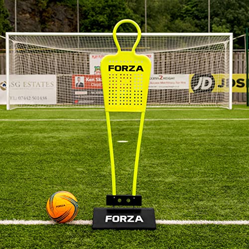 FORZA Astro Fußball-Dummies (Unterlage Werden enthalten) | Freistoß Dummies für Fussball | 3 Größe erhältlich | Eignen Sich für mehrere Oberflächen (Erwachsene, Einzeln) von FORZA