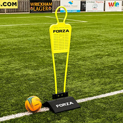 FORZA Astro Fußball-Dummies (Unterlage Werden enthalten) | Freistoß Dummies für Fussball | 3 Größe erhältlich | Eignen Sich für mehrere Oberflächen (Mini, Einzeln) von FORZA