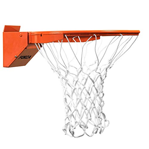 FORZA Basketball robuster Flex Korb - Basketballkorb Indoor & Outdoor | Flex Rim Basketball Ring und Netz | Flex Basketball Hoop mit Wandmontage von FORZA