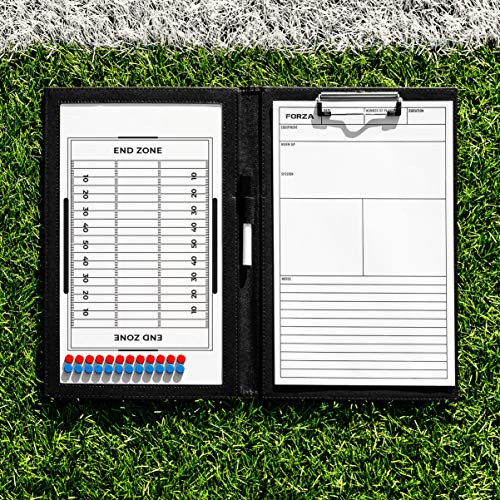 FORZA Coaching Tafeln │ (Wählen Sie Ihr Sport aus) │ 5 Taktische-Tafeln, die einfach zu abwischen sind│ Stifte Werden enthalten (A4 Coaching Tafel, American Football) von FORZA
