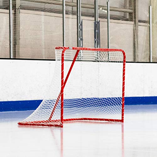 FORZA Eishockey Tore – 1,8m x 1,2m – wählen Sie entweder das Regelung-Tor (3,9cm Stahlrahmen) oder professionelles Tor (5,1cm Stahlrahmen) aus (Standard-Tor) von FORZA