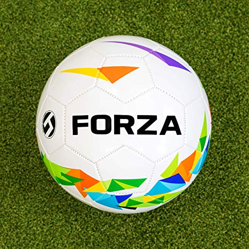 FORZA Fußbälle – Match, Training, Garten und Futsal Bälle – die besten Fußbälle auf dem Markt – fachmännisch konzipiert (FORZA Garten Fußball, Größe 3) von FORZA