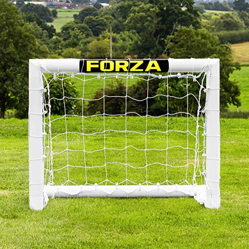 FORZA Fußballtore – die komplette Reihe – Tore mit einem Sperrsystem, Match Tore und Steel42 Tore (0,9m x 0,75m - Sperrsystem) von FORZA