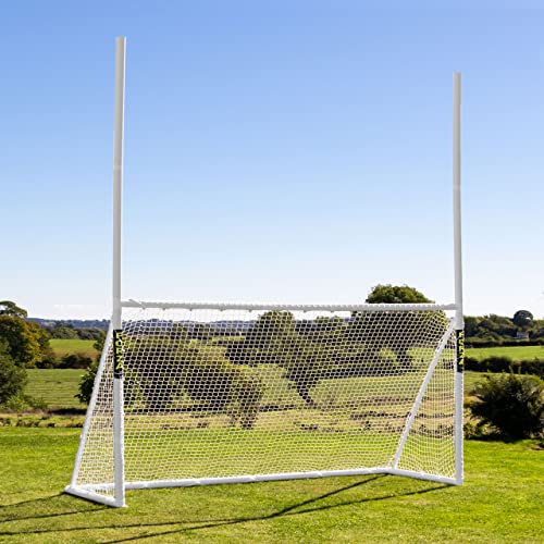 FORZA Kombination Torpfosten aus PVC - American Football und Fußball Kombi Tore (2,4 m x 1,5 m) von FORZA