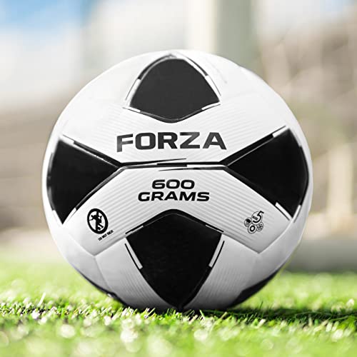 FORZA Pro Gewichteter Fußball | Für Torwart Training | 1 kg oder 600 g (Packung von 1, Größe 5 (600 g)) von FORZA