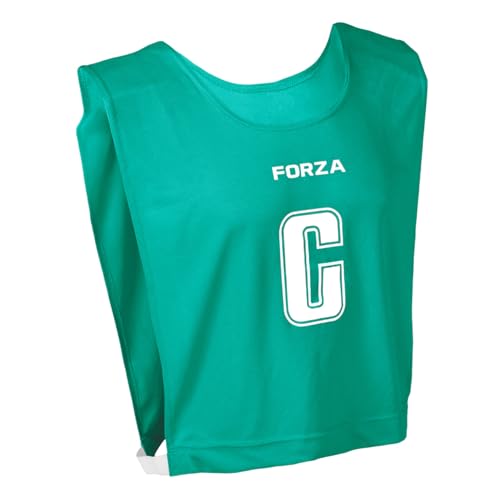 FORZA Pro Korball Western [7er-Pack] | Komplettes Netzball Western-Pack mit Spielerpositionen, erhältlich in 7 Farben – ideal für Schulen und Vereine (Blaugrün, Groß) von FORZA