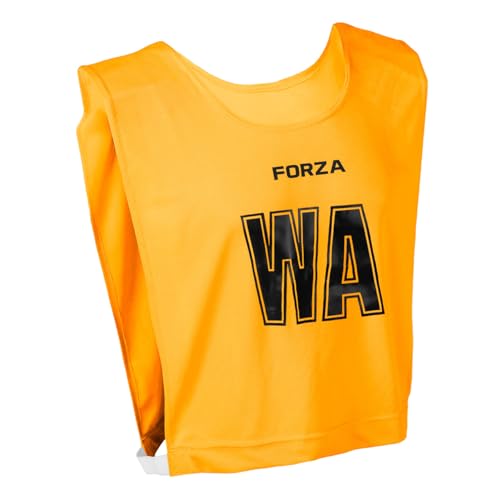 FORZA Pro Korball Western [7er-Pack] | Komplettes Netzball Western-Pack mit Spielerpositionen, erhältlich in 7 Farben – ideal für Schulen und Vereine (Gelb, Groß) von FORZA