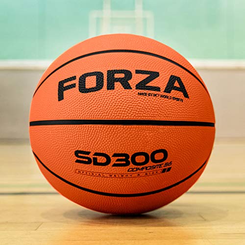 FORZA SD300 Jugendbasketball │ Größe 3, 5, 6 und 7 Basketbälle (Größe 6 | Orange, 30 Stück) von FORZA