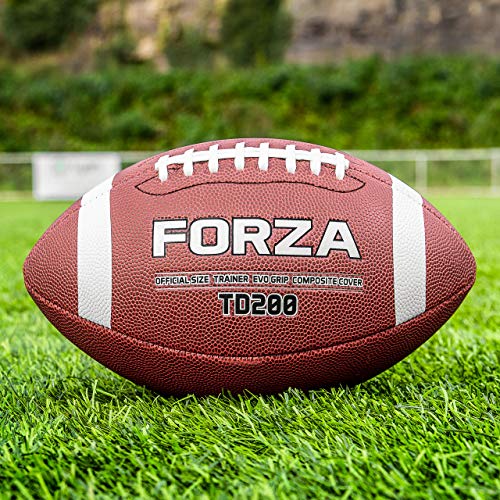 FORZA TD200 üben Sie American Football | der ultimative festgriffe Ball | als EIN 1er, 3er, 40er oder 45er Set erhältlich (1er-Set, Offiziell (ab 14-jährige)) von FORZA