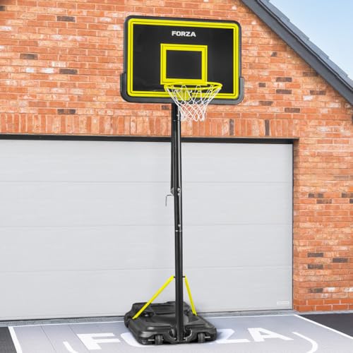 FORZA verstellbares Basketballreifen- und Standsystem | 4 Größen | Basketballkorb & Ständer | Basketball-Reifen | Für Kinder und Erwachsene (JS305 Profi (Erwachsene Profi), Basketballkorb nur) von FORZA