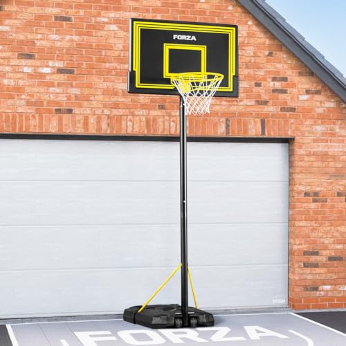 FORZA verstellbares Basketballreifen- und Standsystem | 4 Größen | Basketballkorb & Ständer | Basketball-Reifen | Für Kinder und Erwachsene (JS305 (Erwachsene), Basketballkorb nur) von FORZA