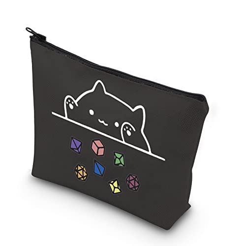 FOTAP Katze werfen Würfel DND Dungeon Master Tasche des Haltens Reißverschluss Beutel Gamer Würfel Tasche, weiß, Dragons Card-UK von FOTAP
