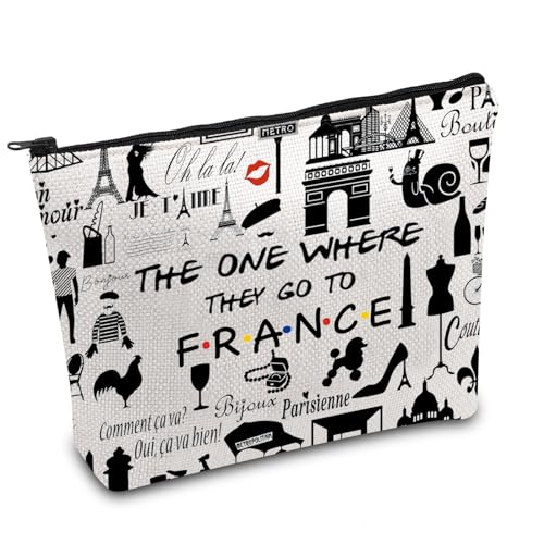 France Trip Kosmetiktasche Frankreich Liebhaber Geschenk Frankreich Souvenir Geschenk Frankreich Willkommensgeschenk Paris Reisetasche Einweihungsgeschenk, Frankreich Großbritannien, TASCHE von FOTAP