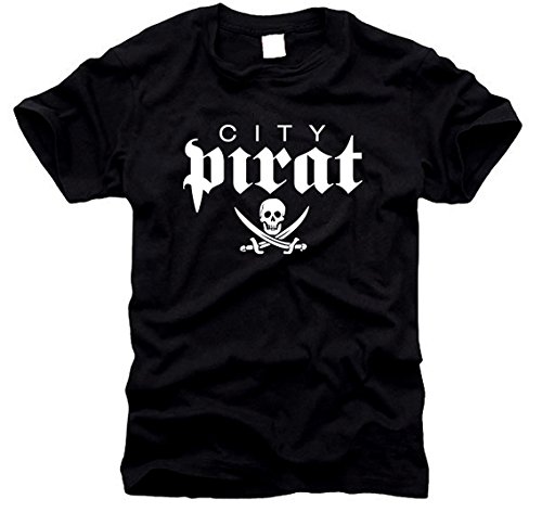 FOTL / B&C / Gildan City Pirat - T-Shirt, Gr. L von FOTL / B&C / Gildan