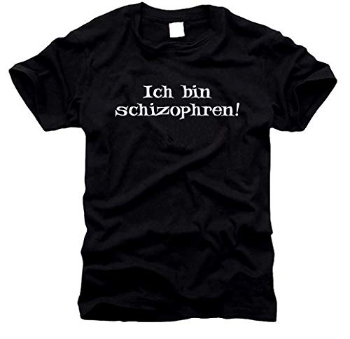 FOTL / B&C / Gildan Ich Bin schizophren - Ich auch ! - T-Shirt - Gr. XXL von FOTL / B&C / Gildan