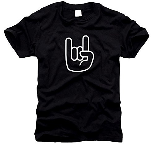 FOTL / B&C / Gildan Metal Hand Metalhand Metall - T-Shirt, Gr. XXL von FOTL / B&C / Gildan