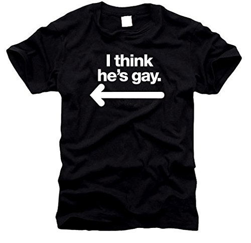 I think he's gay - T-Shirt - Gr. XL von FOTL / B&C / Gildan