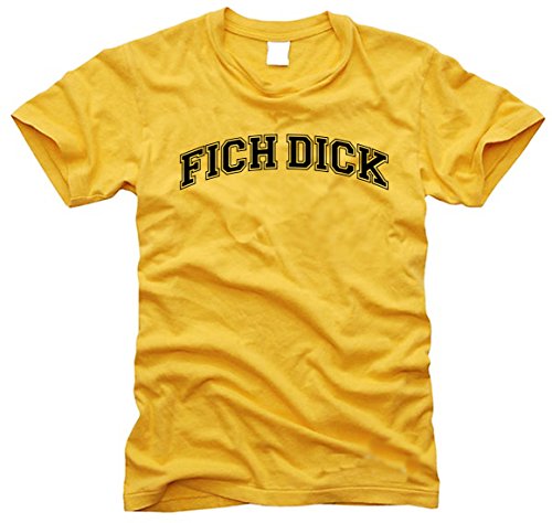 FOTL / B&C FICH DICK - Fick Dich - Fuck You - T-Shirt - Gr. L von FOTL / B&C