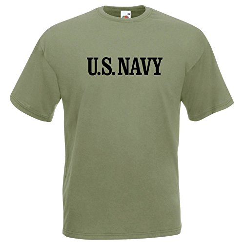 FOTL / B&C US Navy Seals Marines (Oliv) - T-Shirt, Gr. XL von FOTL / B&C