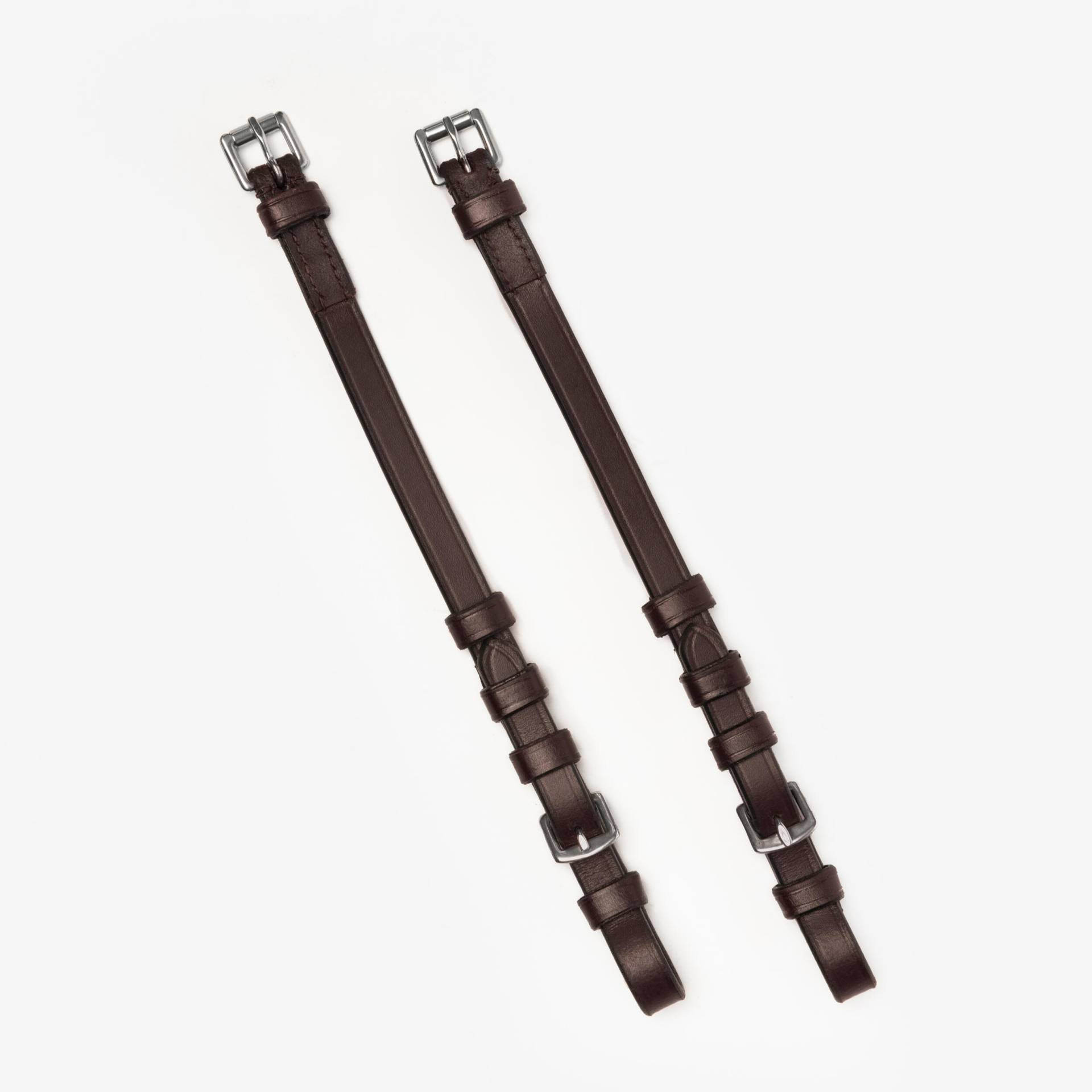 Backenstücke Trense 580 oder 900 Pferd/Pony 2er-Set braun von FOUGANZA