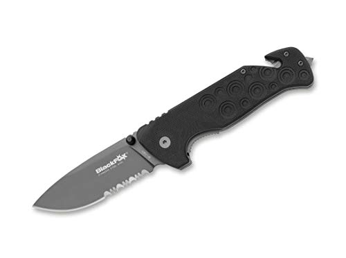Fox Knives Unisex – Erwachsene Black Action Taschenmesser, schwarz, One Size von Fox Knives