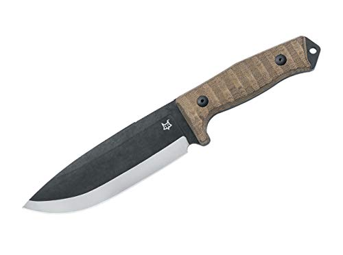 Fox Knives Unisex – Erwachsene Bushman Feststehendes Messer, Mehrfarbig, 29 cm von Fox Knives