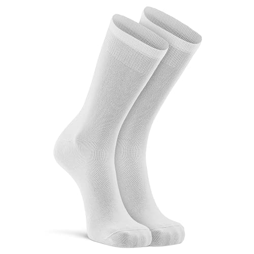FoxRiver Wick Dry Auras Ultraleichte Liner Crew-Socken, Weiß, Größe S von FOX RIVER