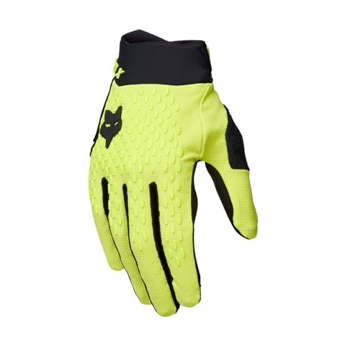 FOX Racing Fox Defend Fluorescent Yellow M Gloves, Unisex-Erwachsene von FOX Racing