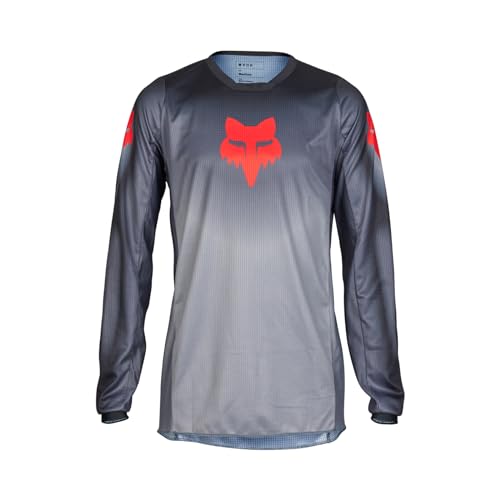 FOX Unisex-Adult Bluza 180 Interfere Grey/RED M Sweatshirt, M von FOX