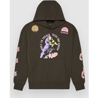 Fox Pro Circuit Oversized Fleece Hoodie military von FOX