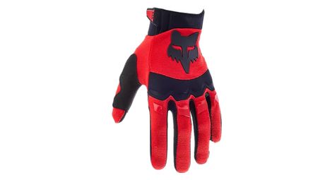 fox dirtpaw handschuhe fluoreszierend rot von FOX
