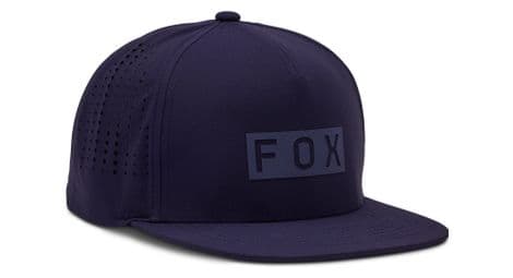 fox snapback wordmark tech cap blau os von FOX